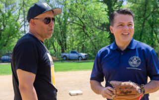 Congressman Brendan Boyle and Feliz' Jose Rivera